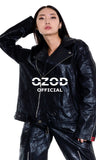 オージーオーディー(OZOD) phyton rider jacket_black