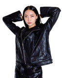 オージーオーディー(OZOD) phyton rider jacket_black