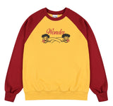 ワンダービジター(WONDER VISITOR)   2020 Signature sweat-shirt [Mustard / Red]