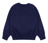 ワンダービジター(WONDER VISITOR)  2020 Signature embroidery Knit [Navy]