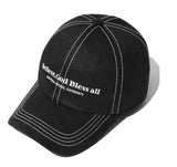 セイントペイン(SAINTPAIN) SP Believe Stitch Ball Cap-Black