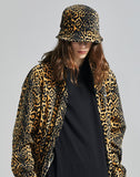 セイントペイン(SAINTPAIN) SP Leopard Fleece Bucket Hat-Yellow