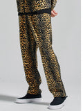 セイントペイン(SAINTPAIN) SP Leopard Fleece Pants-Yellow