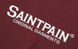 セイントペイン(SAINTPAIN) SP OG Logo Crew Neck-Wine