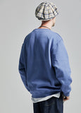 セイントペイン(SAINTPAIN) SP OG Logo Crew Neck-Light Blue