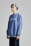 セイントペイン(SAINTPAIN) SP OG Logo Crew Neck-Light Blue