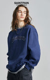 セイントペイン(SAINTPAIN) SP Arch Logo Crew Neck-Navy