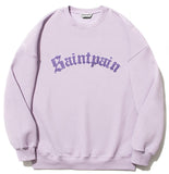 セイントペイン(SAINTPAIN) SP Arch Logo Crew Neck-Light Purple