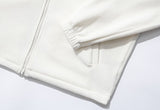 セイントペイン(SAINTPAIN) SP Fleece Zip Up Jacket-White
