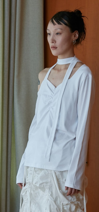 nache(ナチェ) string t-shirt