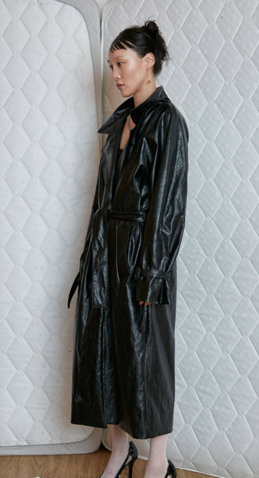 nache(ナチェ) leather coat