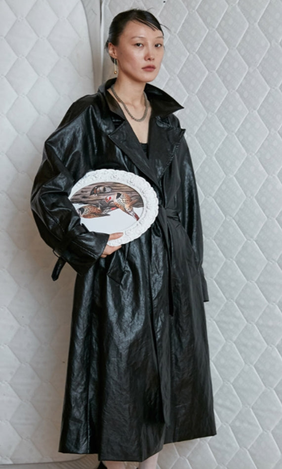 nache(ナチェ) leather coat