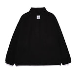 AQO_studiospace(アコスタジオスペース) AQO BEAR FLEECE HALF ZIP-UP BLACK