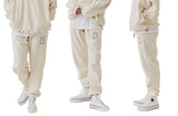 AQO_studiospace(アコスタジオスペース)  AQO BEAR FLEECE PANTS IVORY