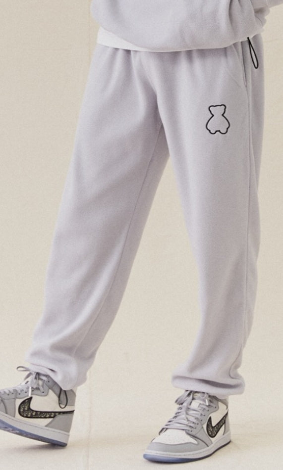 AQO_studiospace(アコスタジオスペース) AQO BEAR FLEECE PANTS GREY