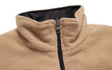 AQO_studiospace(アコスタジオスペース) AQO BEAR REVERSIBLE FLEECE JACKET BROWN