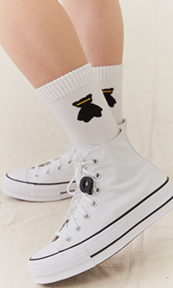 AQO_studiospace(アコスタジオスペース) AQO BASIC BEAR SOCKS