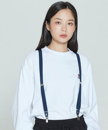 ロマンティッククラウン(ROMANTIC CROWN) CEREMONY TAPE SUSPENDER_NAVY