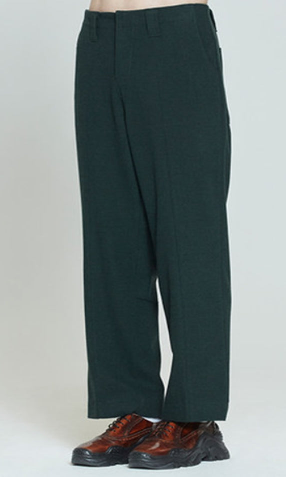 ロマンティッククラウン(ROMANTIC CROWN) CLASSIC NEWS BOY PANTS_GREEN