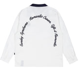 ロマンティッククラウン(ROMANTIC CROWN)SUNDAY SYNDROME BOWLING SHIRT_WHITE