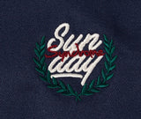 ロマンティッククラウン(ROMANTIC CROWN)  SUNDAY SYNDROME BOWLING SHIRT_NAVY
