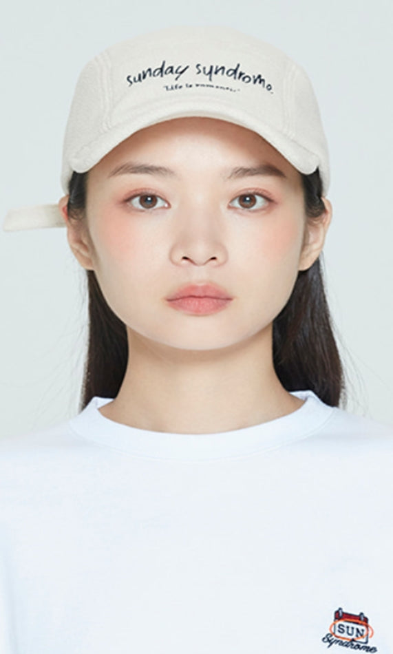 ロマンティッククラウン(ROMANTIC CROWN)SUNDAY SYNDROME CAMP CAP_BEIGE