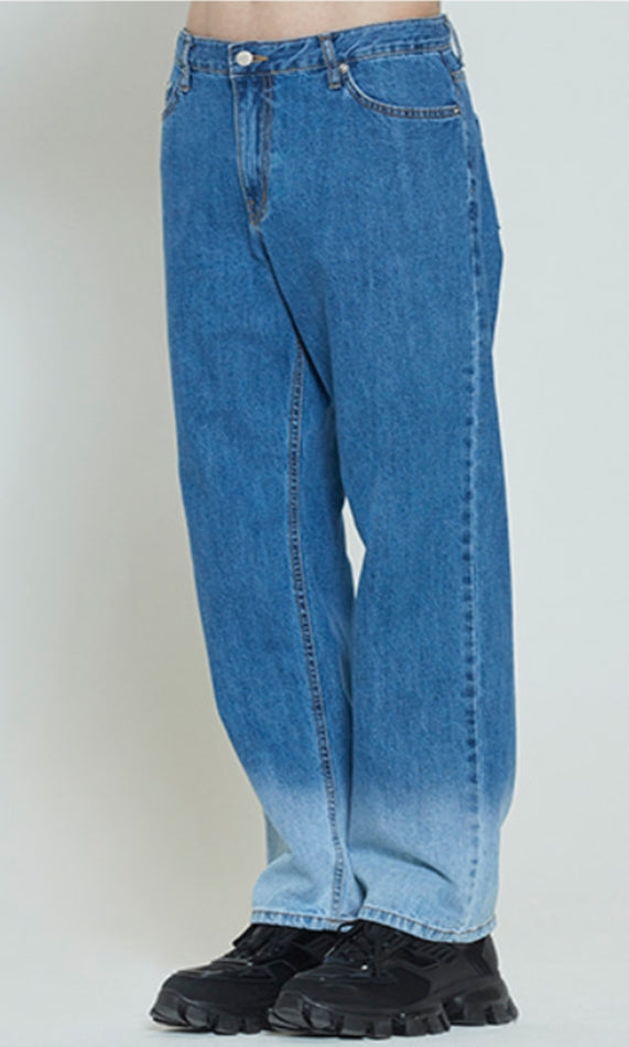 ロマンティッククラウン(ROMANTIC CROWN)   COLOR DYEING PANTS_BLUE