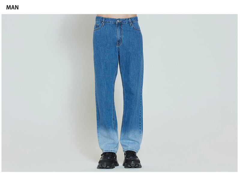 ロマンティッククラウン(ROMANTIC CROWN)   COLOR DYEING PANTS_BLUE