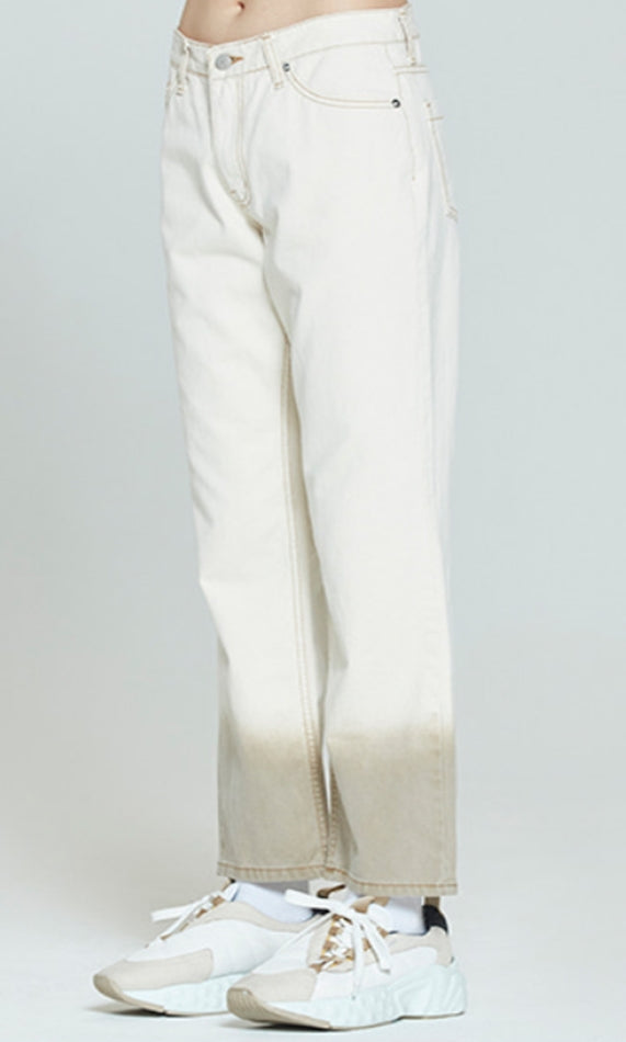 ロマンティッククラウン(ROMANTIC CROWN)   COLOR DYEING PANTS_OATMEAL