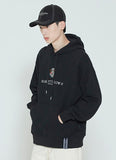 ロマンティッククラウン(ROMANTIC CROWN) RMTCRW PADDLING LOGO HOODIE_BLACK