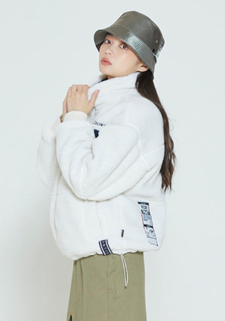 ロマンティッククラウン(ROMANTIC CROWN) HEAVY FLEECE POCKET PARKA_OATMEAL