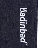 ベドインベド(BADINBAD)  PLAIN ROLL UP DENIM_BLUE