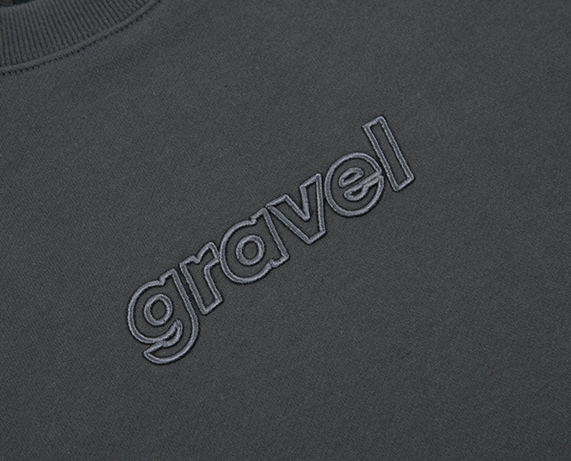 スローアシッド(SLOW ACID) Color Title Sweatshirt (CHARCOAL)