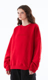 スローアシッド(SLOW ACID) Color Title Napping Sweatshirt (NAPPING / RED)