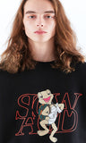 スローアシッド(SLOW ACID)   Color Turtle Sweatshirt (BLACK)