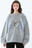 スローアシッド(SLOW ACID)    Color Turtle Sweatshirt (GRAY)