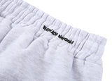 スローアシッド(SLOW ACID) Wide Keyring Napping Sweatpants (NAPPING / MELANGE WHITE)