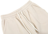 スローアシッド(SLOW ACID)  Stitch Embroidery Fleece Pants (IVORY)