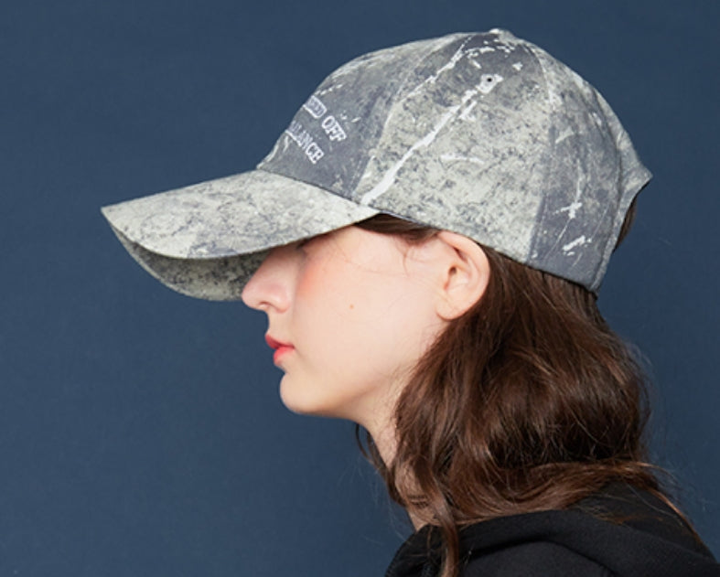 スローアシッド(SLOW ACID)   Arc Lettering Cap (PRINT GRAY)