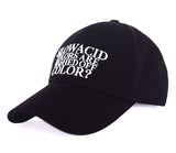 スローアシッド(SLOW ACID)    Season Logo Cap (BLACK)