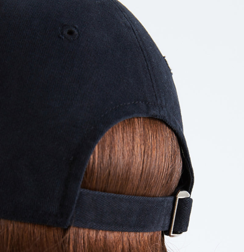 スローアシッド(SLOW ACID)    Contact Logo Washing Cap (BLACK)