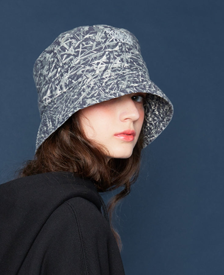スローアシッド(SLOW ACID)   Season Logo Bucket Hat (GRAY)