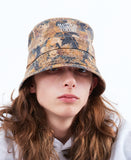 スローアシッド(SLOW ACID)    Season Logo Bucket Hat (BROWN)