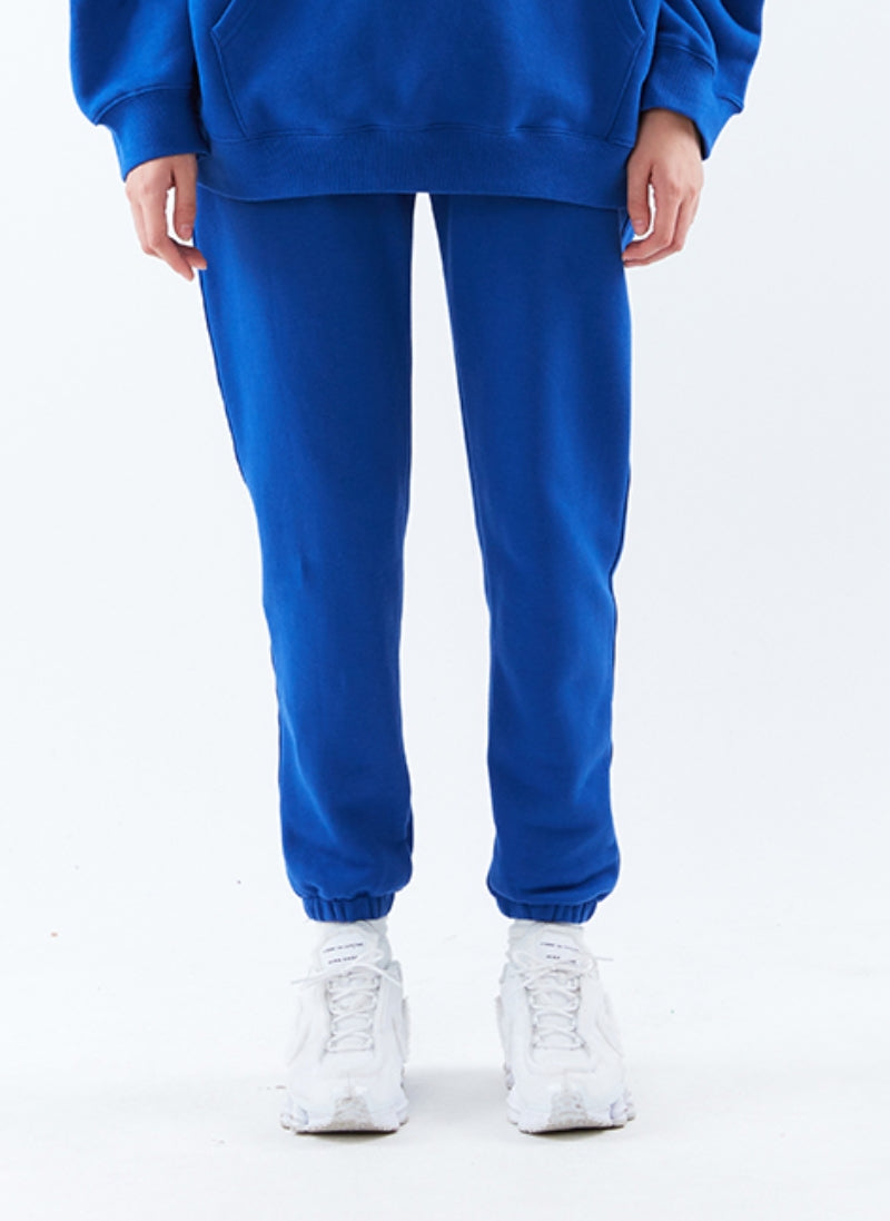 スローアシッド(SLOW ACID)  Signature Logo Sweat pants (DEEP BLUE)