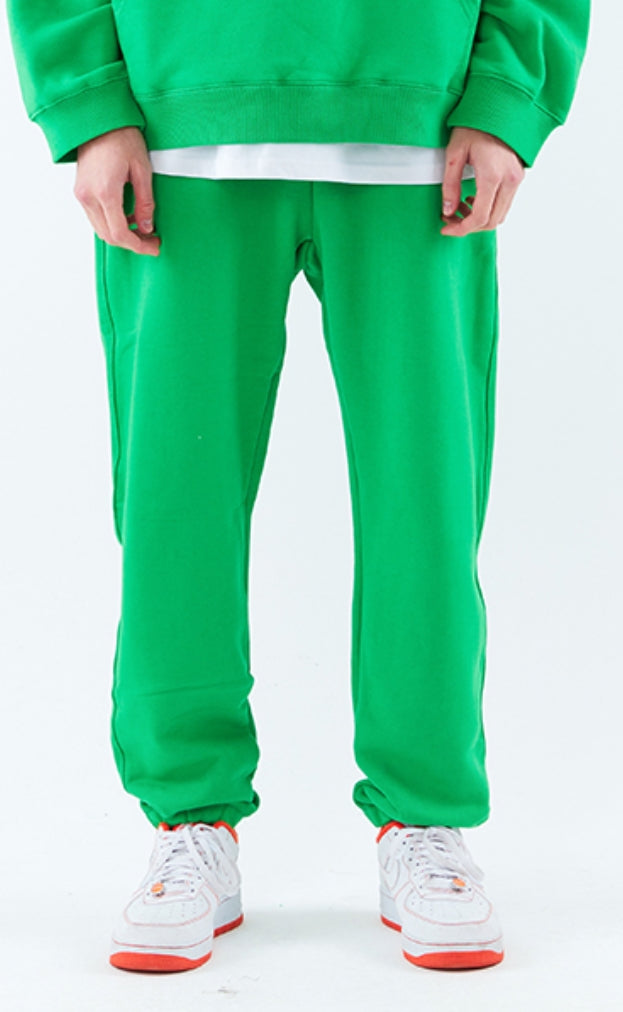 スローアシッド(SLOW ACID)   Signature Logo Sweat pants (GREEN)