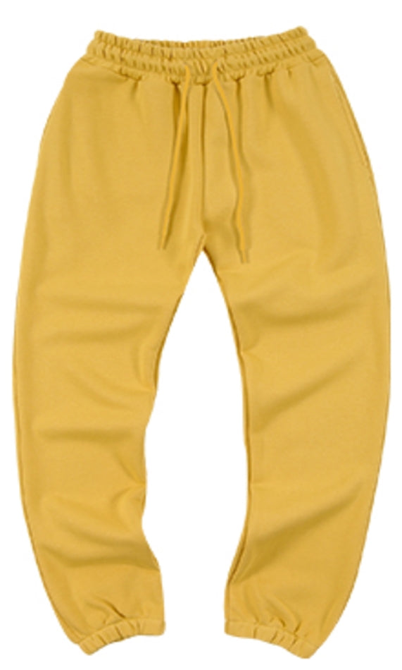 スローアシッド(SLOW ACID)   Signature Logo Sweat pants (YELLOW)