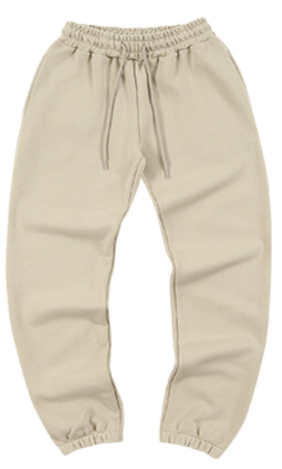 スローアシッド(SLOW ACID)  Signature Logo Sweat pants (SAND BEIGE)
