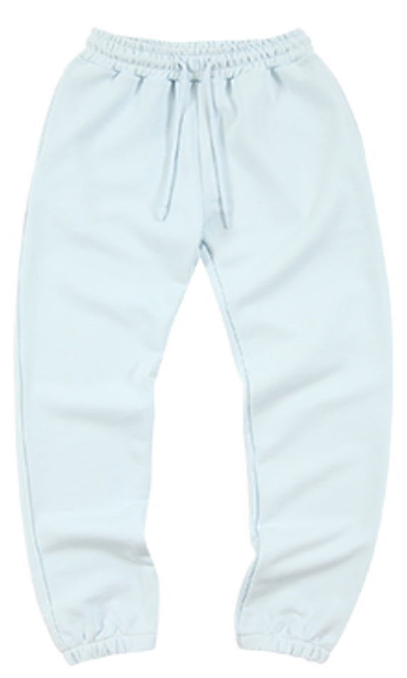 スローアシッド(SLOW ACID)   Signature Logo Sweat pants (SKY BLUE)