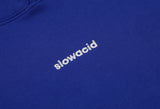 スローアシッド(SLOW ACID)  Signature Logo Hoodie (DEEP BLUE)
