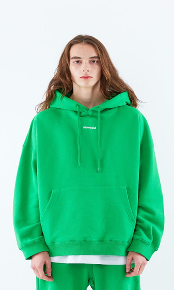 スローアシッド(SLOW ACID)  Signature Logo Hoodie (GREEN)